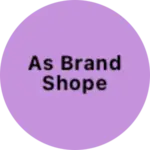 Business logo of AS brand shope