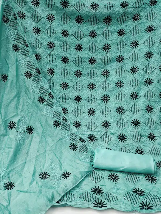 *P V COTTON + MULTI SQUANCE WORK* uploaded by Kesari Nandan Fashion saree and dress material on 4/13/2024