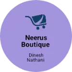 Business logo of neerus boutique