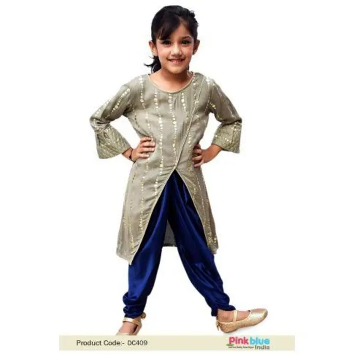 Kids kurti sets premium quality uploaded by JAIN SELECTION on 4/13/2024