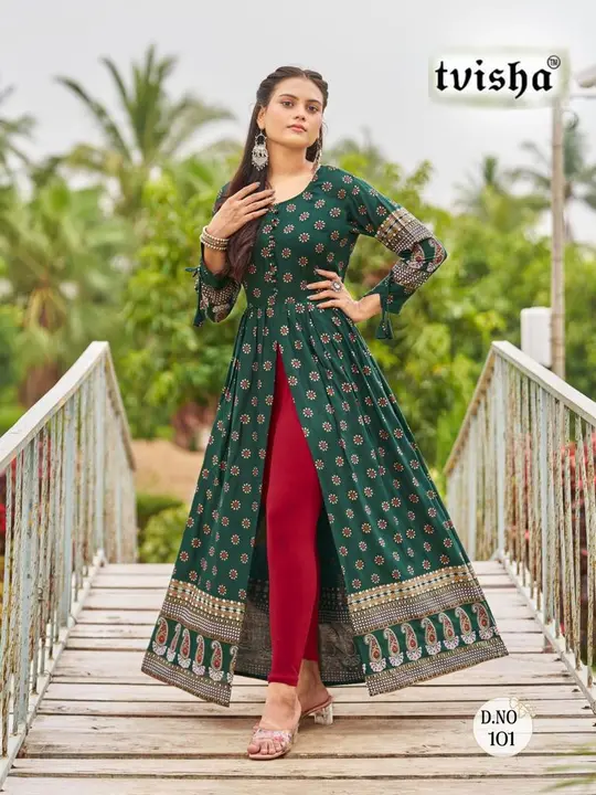 Ladies Rayon Anarkali kurti
Size- S,M,L,XL,XXL,3XL,4XL,5XL
Length-52inch
Fabric- Rayon
Sleeves- full uploaded by Ganpati handicrafts  on 4/13/2024