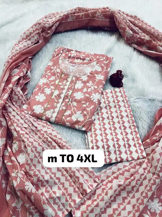 Pure Cotton 3 Pieces Sets... WhatsApp 9830750023 uploaded by Krasiv on 4/13/2024