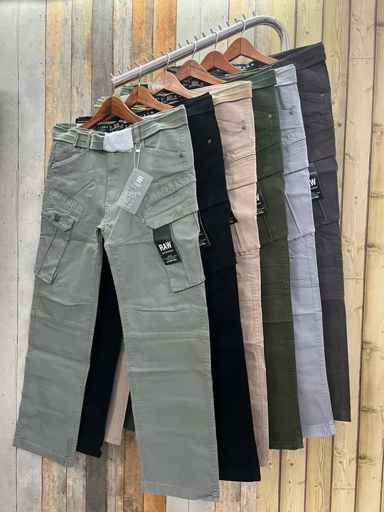 Raw cargo trousers  uploaded by business on 4/14/2024
