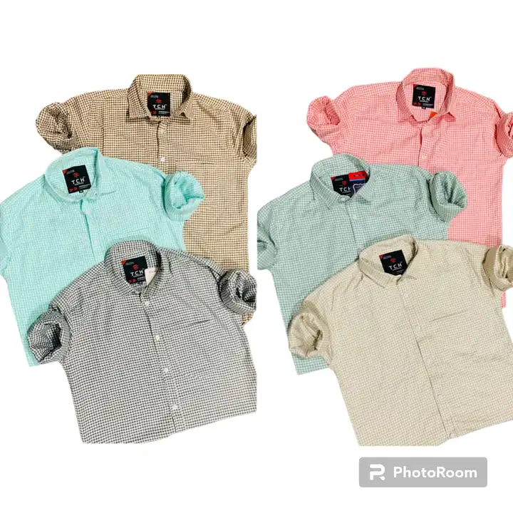 Cotton Twill Box Check Shirt / Cod Available / Starting Price  uploaded by business on 4/14/2024