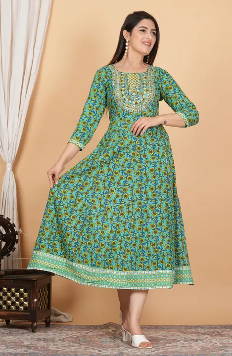 Anarkali gown  uploaded by business on 4/14/2024