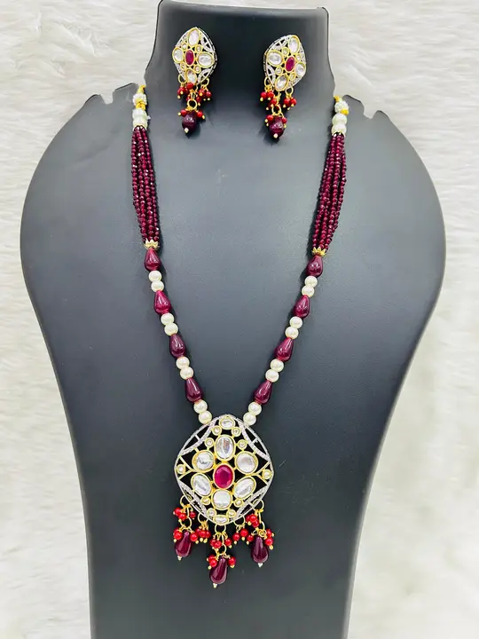 A.D Necklace M.S Fashion Jewellery WhatsApp no 7878300855 uploaded by business on 4/14/2024