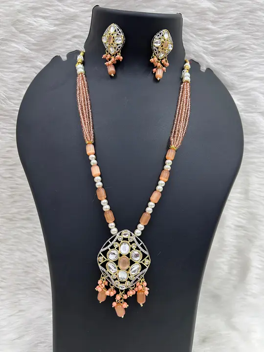 A.D Necklace M.S Fashion Jewellery WhatsApp no 7878300855 uploaded by M.S Fashion Jewellery on 4/14/2024