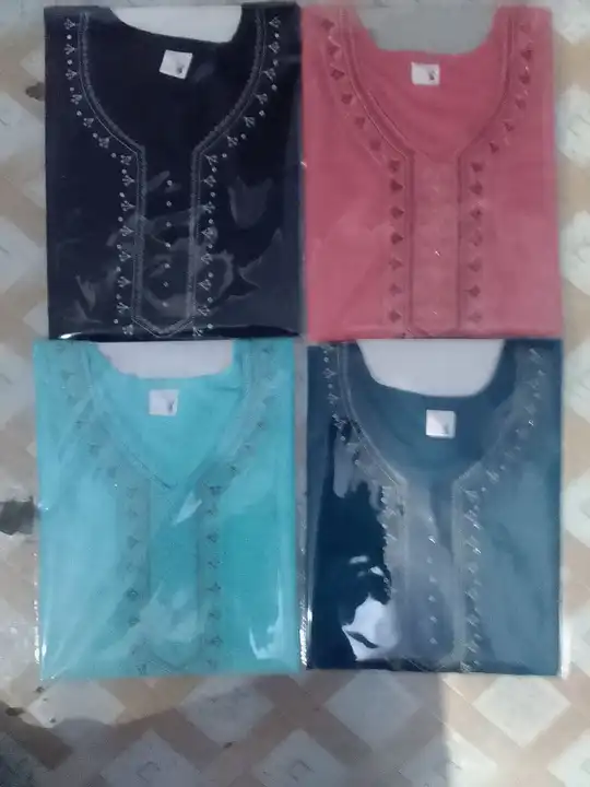 Reyon embroidery kurti  uploaded by business on 4/14/2024