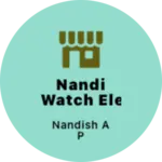 Business logo of Nandi watch electronic