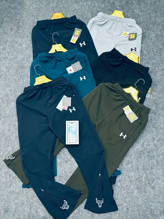 Post image BRAND: UNDERARMOUR
BOOTCUT
FABRIC :  IMPORTED NS TERRY LYCRA 
QUALITY FABRIC 
SIZE :  L XL XXL
COLOR: 6
18 PIECES SET 
MOQ:36 PCS
LIMITED STOCK