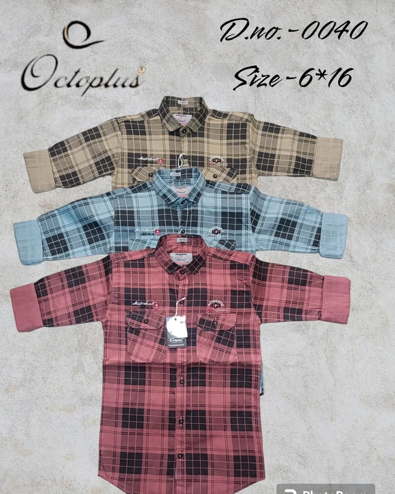 OCTOPLUS CASUAL KIDS SHIRT FOR BOYS  uploaded by business on 4/15/2024
