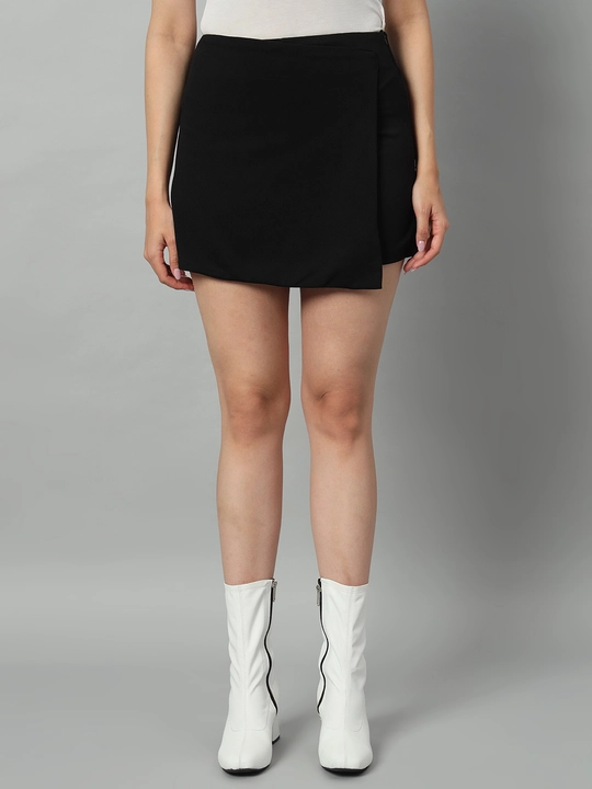 Straight Divided zip mini skirt uploaded by Broowl International on 4/15/2024