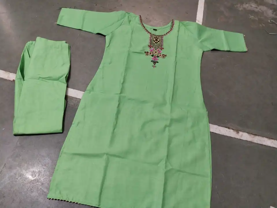 Kurti set  uploaded by Unique collection on 4/15/2024
