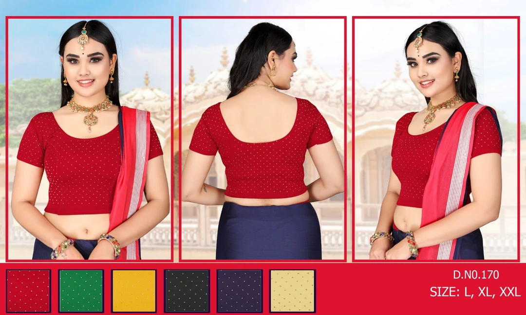 Post image Hey! Checkout my new product called
Lycra stone blouse .