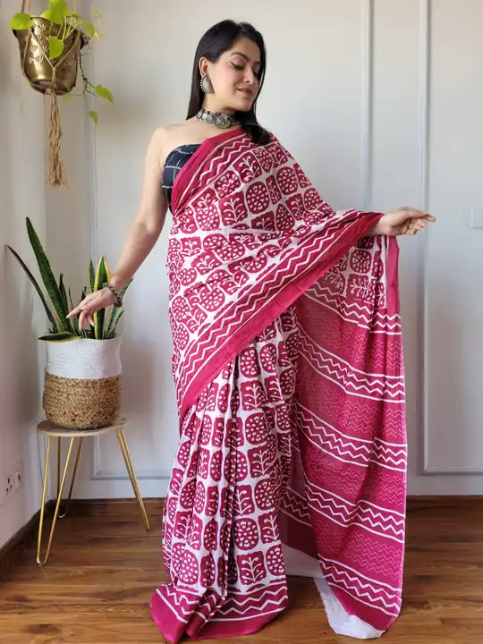 Cotton saree  uploaded by business on 4/16/2024