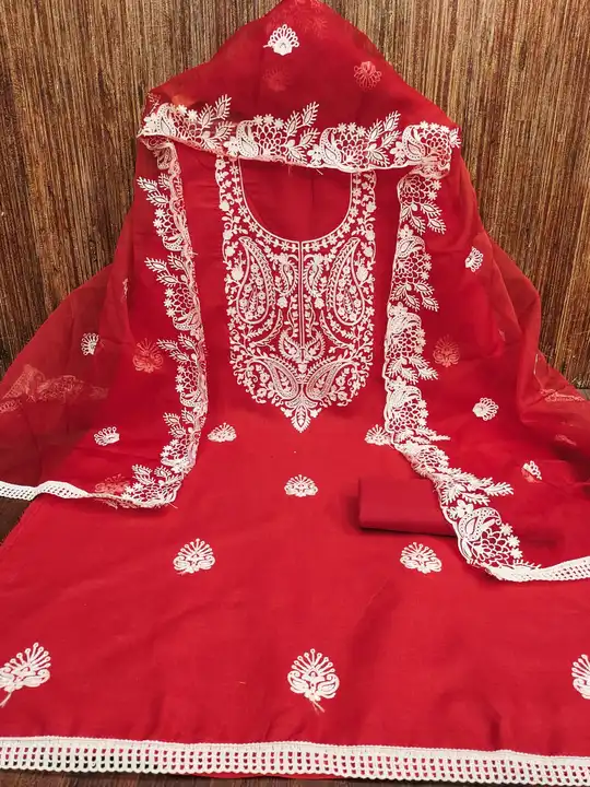 Post image Inquiry no 6354691334 
*Exclusive Dress Material Suit  For Women*
💃🏿💃🏿💃🏿💃🏿💃🏿💃🏿

Top Fabrics:-  *BOMBAY COTTON LONG STICH WORK*

 Bottom  Fabrics:- *COTTON* 

 *Dupatta:*  *ORGANZA SILK WORK*

▪ *Size:* *MATERIALS*
       
_°°✓💯 Premium Quality  👌🏿 Assure°°_
_°°✓💯Best Price &amp; Best 👌🏿 Quality°°_

*" समय कितना भी बदल जाये, हमारे उत्पाद की गुणवत्ता नहीं बदलेगी ! "*
     
*🤳Forward Now🤳*
*_🙋🏻‍♀️••B👀K Now••🙋🏻‍♂️_*
*👌👌100% BEST QUALITY, BEWARE FROM REPLICA AND LOW QUALITY👌👌*

*🚀FAST FORWARD🚀*

*BE aware of some sellers* *using our shoot pictures and selling cheap quality* !

💃💃💃💃💃💃

हल्का  बेचोगे तो रोज नाया ग्राहक ढूँढ़ना  पढ़ेगा  
अच्छा बेचोगे तो ग्राहक आपको ढूढेगा
DONT COPARE PRICE
COPARE THE QUALITY👌👌