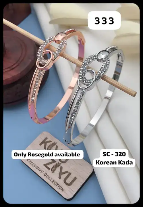Korean Designer Bracelet Kada For women  uploaded by Denzcart on 4/16/2024