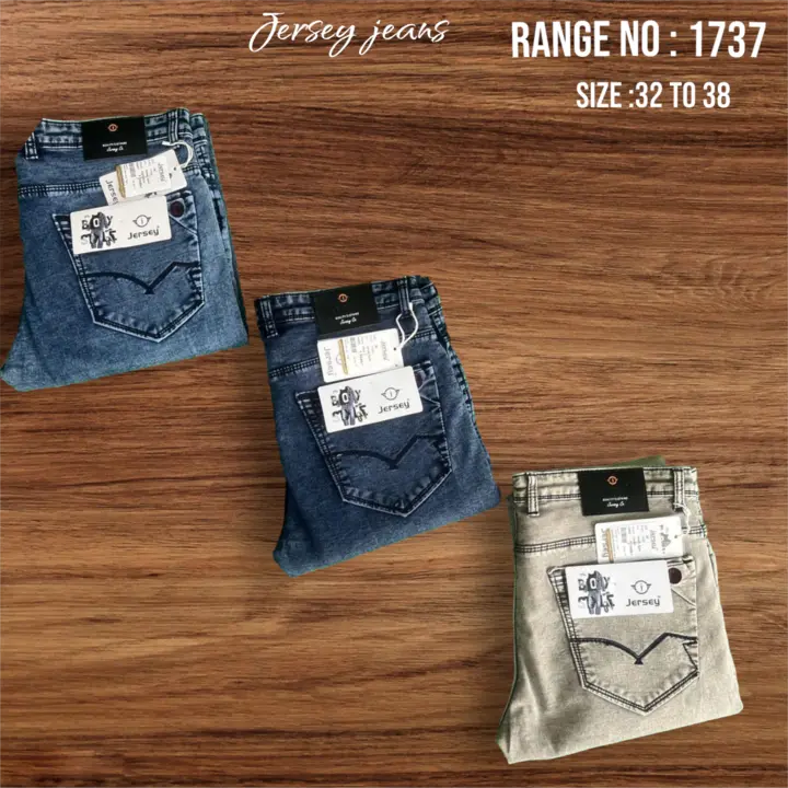 Jersey denim jeans  uploaded by business on 4/16/2024
