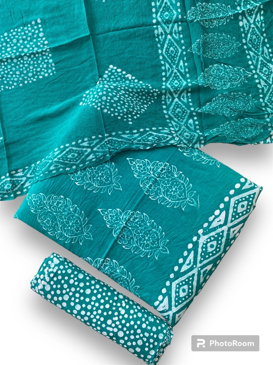 Hand Block Wax Indonesian Batik Print Suits uploaded by Noor Textiles on 4/16/2024