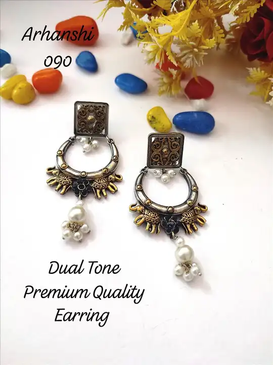 Premium quality oxidised earring  uploaded by CULTURE on 4/16/2024