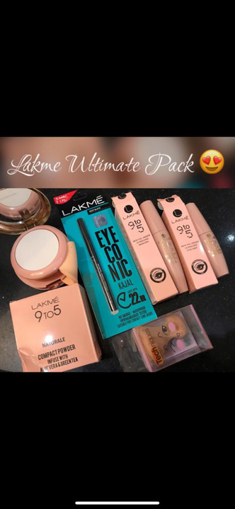 Lakme make-up combo uploaded by business on 3/26/2021