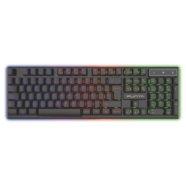 Punta gaming keyboard RGB  uploaded by business on 4/16/2024
