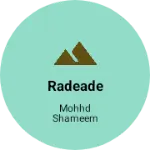 Business logo of Radeade
