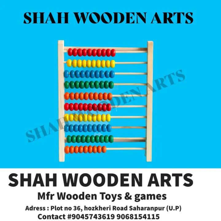 #Abacus  uploaded by Shah Wooden Arts on 4/17/2024