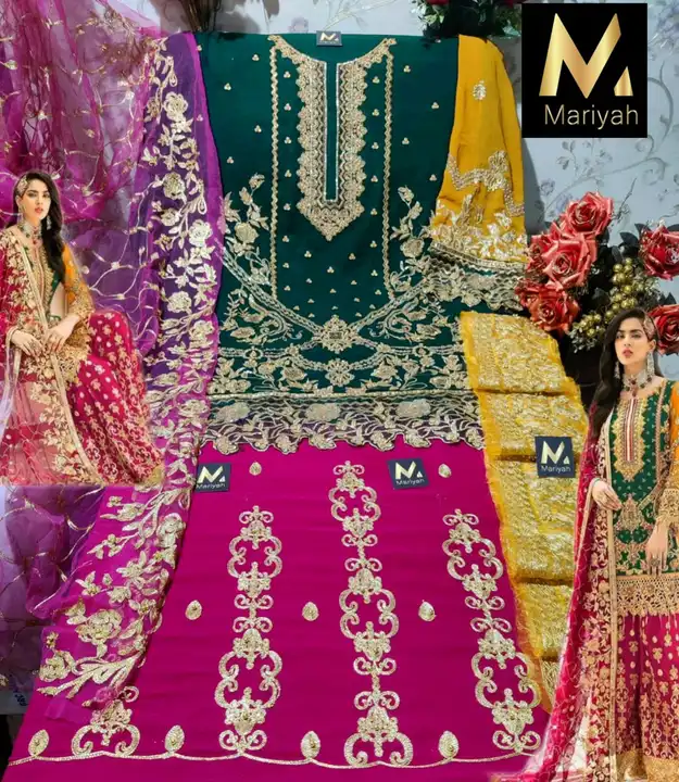 _*Mariyah Designer*_ Presents New wedding collection laumched..
       
    *🌹 M-92 A/B  🌹*

*_🔽F uploaded by Roza Fabrics on 4/17/2024