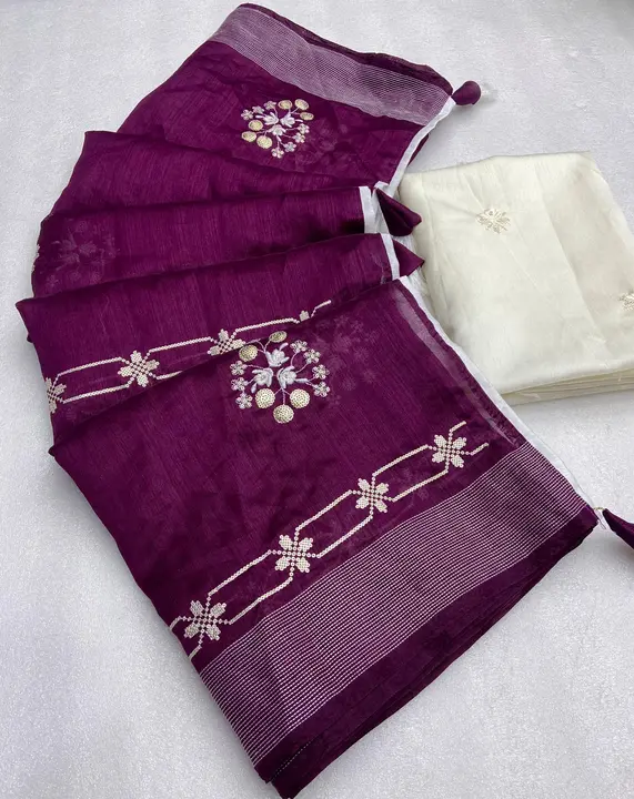 New arrivals 😍

Fabric & details :-  *beautiful Crystal cotton saree with 3 mm thread butta nd pall uploaded by BOKADIYA TEXOFIN on 4/18/2024
