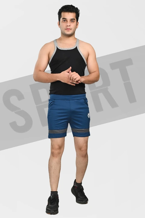 Two way laycra shorts in multi color size.M.L.XL uploaded by Crown sports  on 4/18/2024