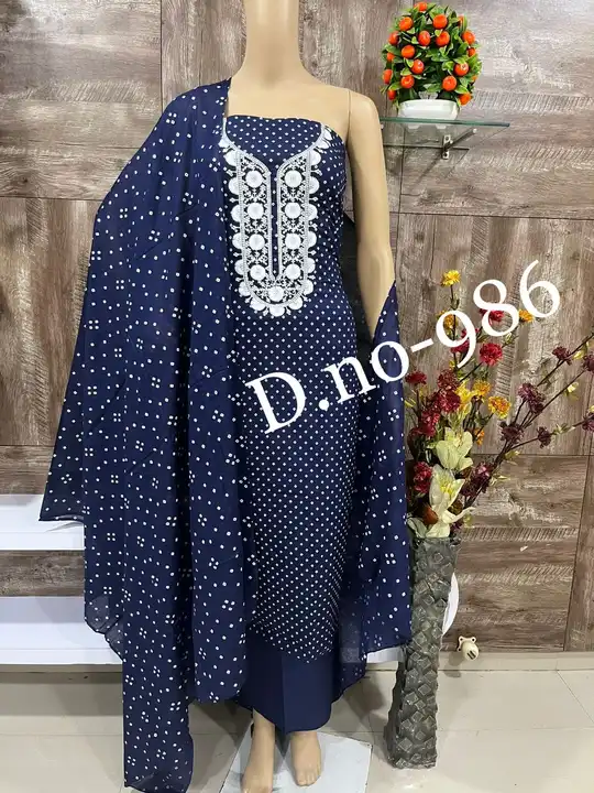 Bandhni print uploaded by Heena fashion house on 4/19/2024