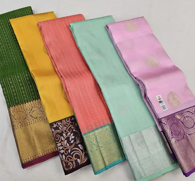 Post image *Kanchipuram Pure Korvai Soft Silk Sarees*

*Soft Material &amp; Unique Colour &amp; Designs*

*Saree - 5.5 Mtr Blouse 0.9 Mtr*

*Silk Mark Certificated Saree*

*All Over India Free Shipping &amp; Home Delivery*

*All Online Payment Available 
Order Now ☎️ 8919009722





*Place your Order Now*
