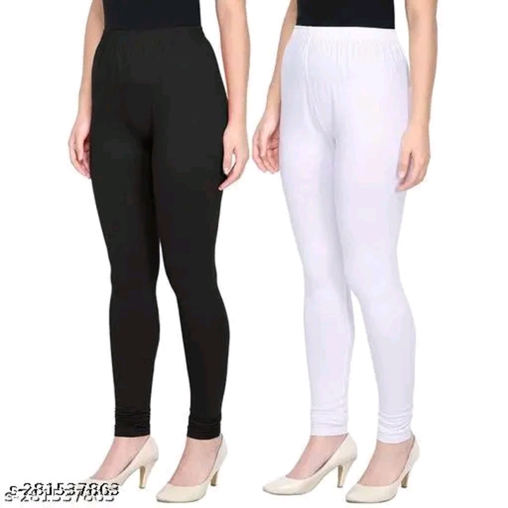 Post image Catalog Name: *Fashionable Feminine Women Leggings*

Fabric: Viscose Lycra
Pattern: Solid
Net Quantity (N): 2

Sizes: 
Free Size (Waist Size: 27 in, Length Size: 46 in, Hip Size: 36 in) 
M (Waist Size: 23 in, Length Size: 40 in, Hip Size: 30 in) 
L (Waist Size: 24 in, Length Size: 41 in, Hip Size: 32 in) 
XL (Waist Size: 25 in, Length Size: 43 in, Hip Size: 34 in) 
XXL (Waist Size: 26 in, Length Size: 44 in, Hip Size: 35 in) 

Dispatch: 1 Day

Price: 300
