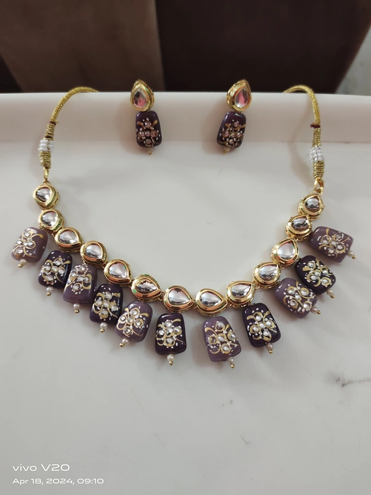 Premium kundan jewellery  uploaded by Pavi's fashion world on 4/19/2024