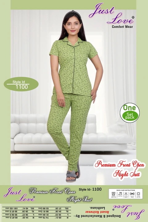 Open night suits uploaded by Anant knitwear on 4/19/2024
