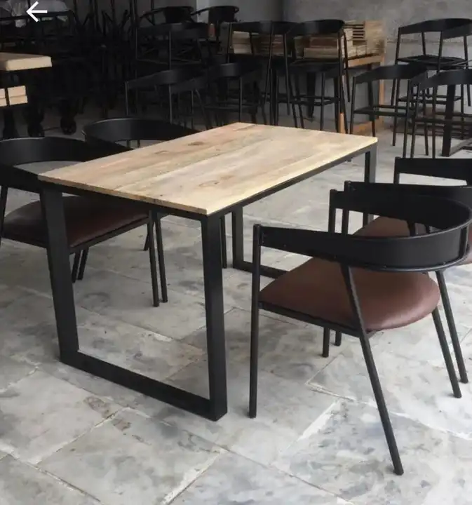Restaurant table 4 seater uploaded by अनीश एक्सपो इंडिया on 4/19/2024