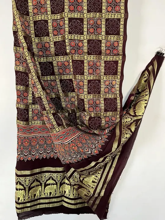 Product uploaded by S.A AJARAKH HEND BALOCK PARINT SAREE on 4/20/2024