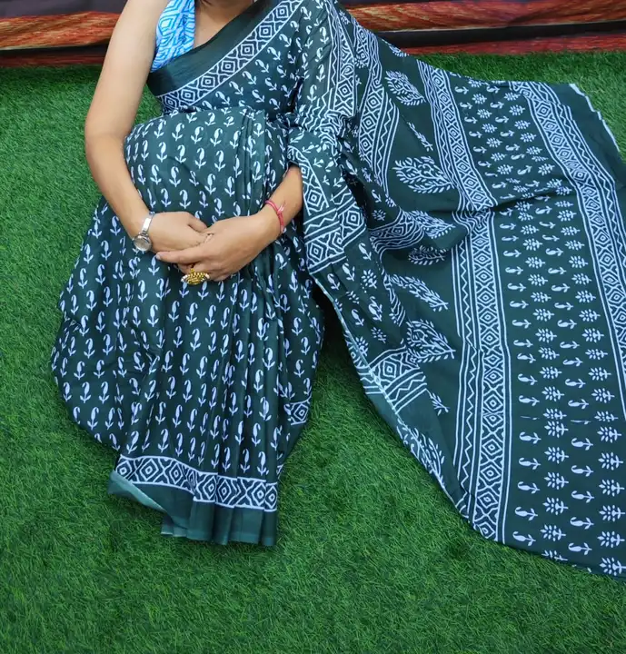 Cotton saree  uploaded by business on 4/20/2024