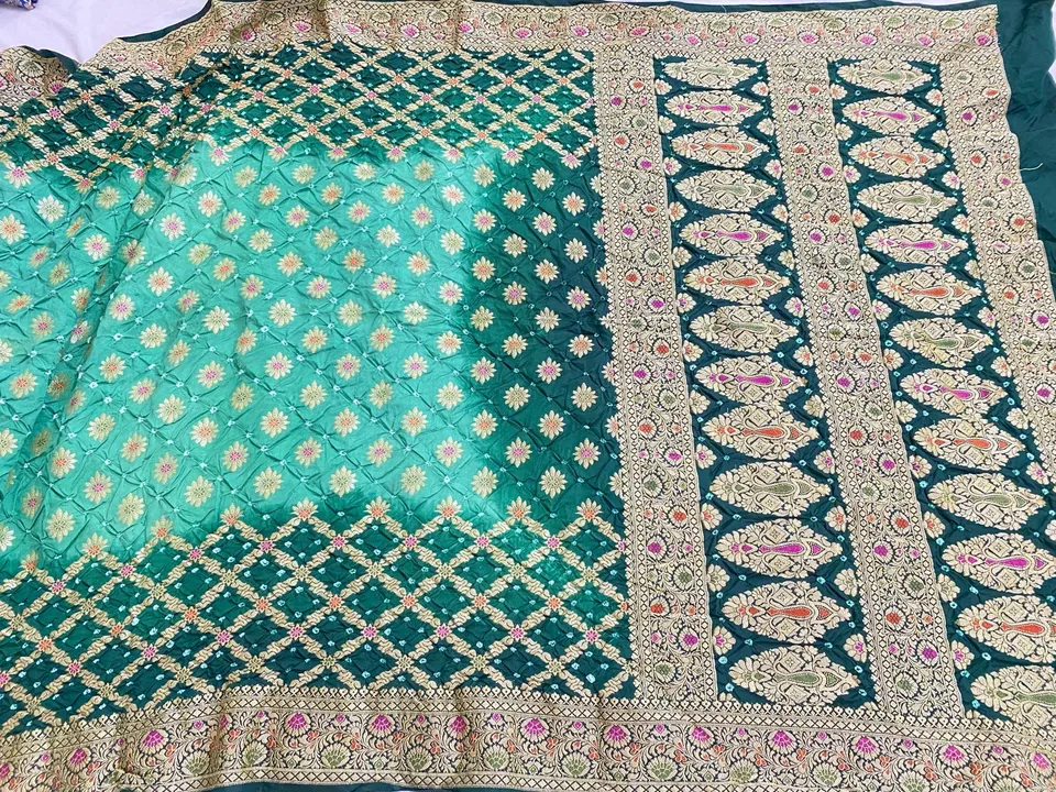 Bandhej saree  uploaded by business on 4/20/2024