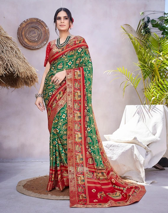 Bandhani saree uploaded by business on 4/22/2024