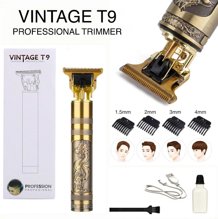 Professional Vintage T9 Hair Trimmer uploaded by Shri Shankeshwar Telecom on 4/22/2024