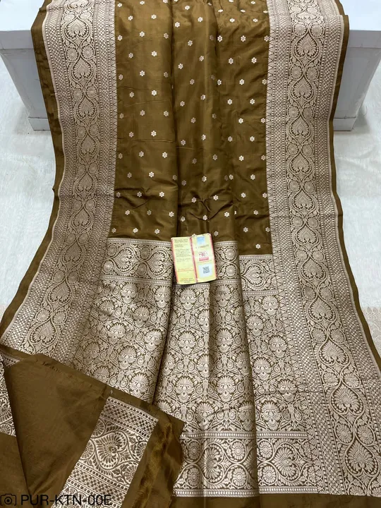 Handloom Banarasi upada kataan saree  uploaded by Zainab fashion on 4/22/2024