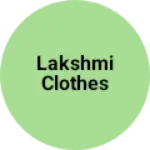 Business logo of Lakshmi clothes