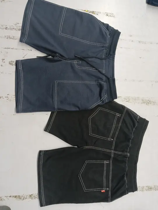 Denim base shorts  uploaded by kanishk fashions on 4/23/2024