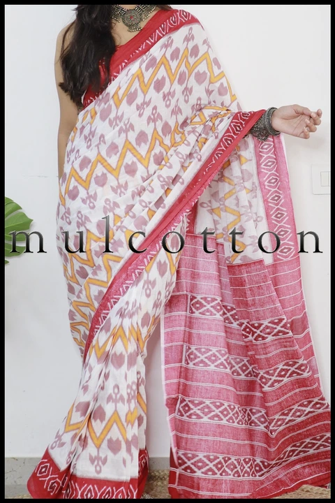 Post image Inquiry no 6354691334 
SINGLE PCS READY
*Saree Pure Cotton Saree* 

*IKKAT SPECIAL*

FABRICS  : *Soft Pure Cotton*

SAREES   : *6.30 MTR PURE COTTON JAIPUR BLOCK PRINT SAREES WITH UNSTITCHED BLOUSE PICE*

➡️ *SINGLE PCS READY*

➡️ *SINGLE COLOUR *

👌 Once Give Opportunity, Customer Satisfaction Is Our Goal