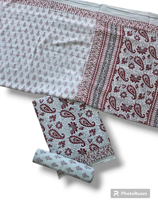 Bagh print cotton suits  uploaded by Noor Batik Art on 4/23/2024