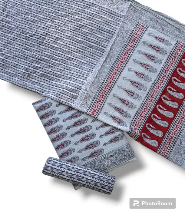 Bagh print cotton suits  uploaded by business on 4/23/2024