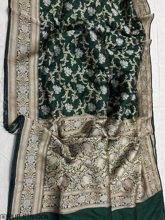 Banarasi handloom pure katan/katan upada silk saree  uploaded by Zainab fashion on 4/23/2024