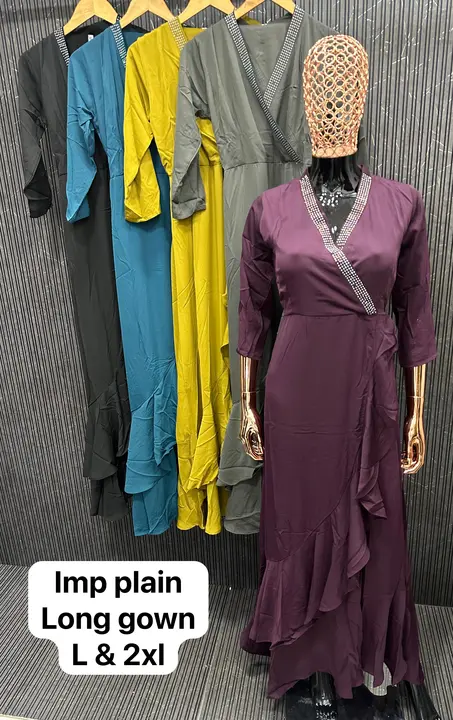 Gown  uploaded by Shreeji clothing  on 4/24/2024